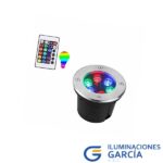 SPOT CIRCULAR EMPOTRABLE LED RGB PARA EXTERIOR IP68 220V.