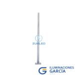 POSTE TUBULAR 5 METROS GALVANIZADO 4″ – ZURLED