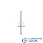 POSTE CUADRADO 3 METROS GALVANIZADO 100X100X3mm – ZURLED