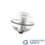FAROLA ESFÉRICA DE POLICARBONATO E35 VS/HM 70W - ZURLED