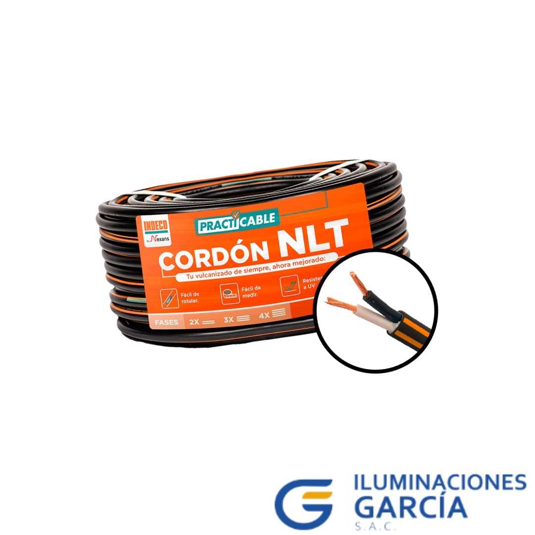 ILUMINACIONES GARCÍA SAC. - 2026-03-11T111044.998 CONDUCTOR ELÉCTRICO VULCANIZADO NLT 2x14AWG 500V - INDECO - Imagen 1