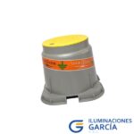 CAJA DE REGISTRO POLIPROPILENO PARA PUESTA A TIERRA - THOR-GEL