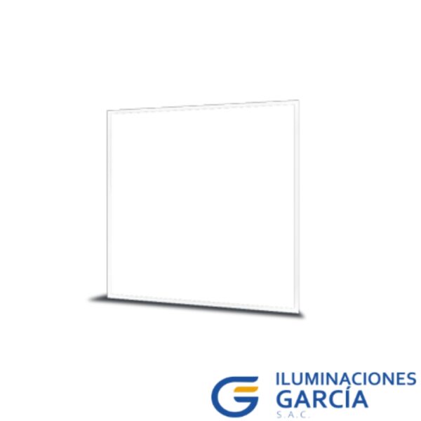 Panel LED OPALUX para empotrar de 60x60 cm, 72W y 7200 lúmenes.