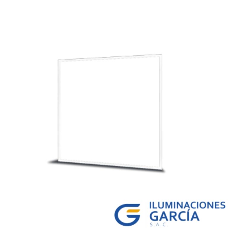 Panel LED OPALUX para empotrar de 60x60 cm, 72W y 7200 lúmenes.