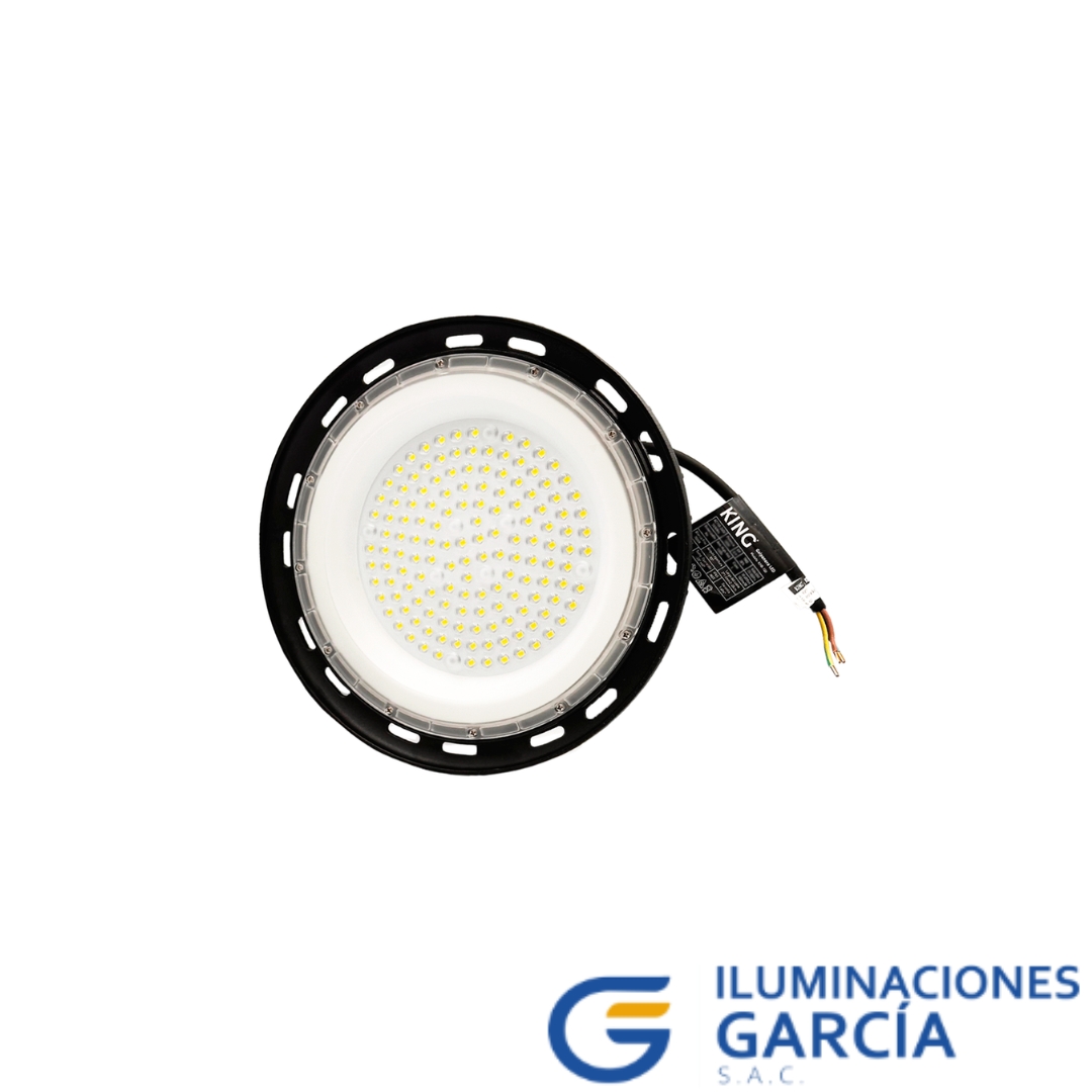 ILUMINACIONES-GARCIA-SAC-98.jpg LUMINARIA HIGH BAY LED 100W 10,000lm IP65 – KING - Imagen 1