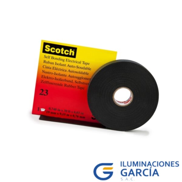 CINTA AISLANTE AUTOFUNDENTE SCOTCH 23 3/4 x9.15mts 69kV - 3M