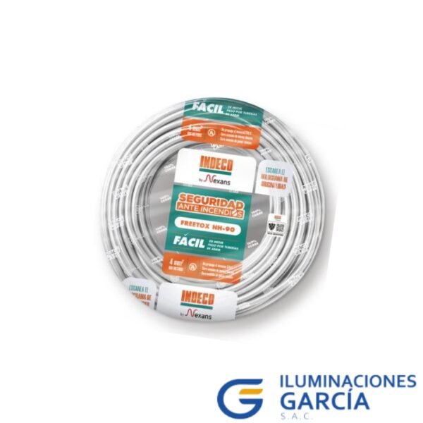 CABLE NH-90 4mm2 450/750V LIBRE HALÓGENO - INDECO