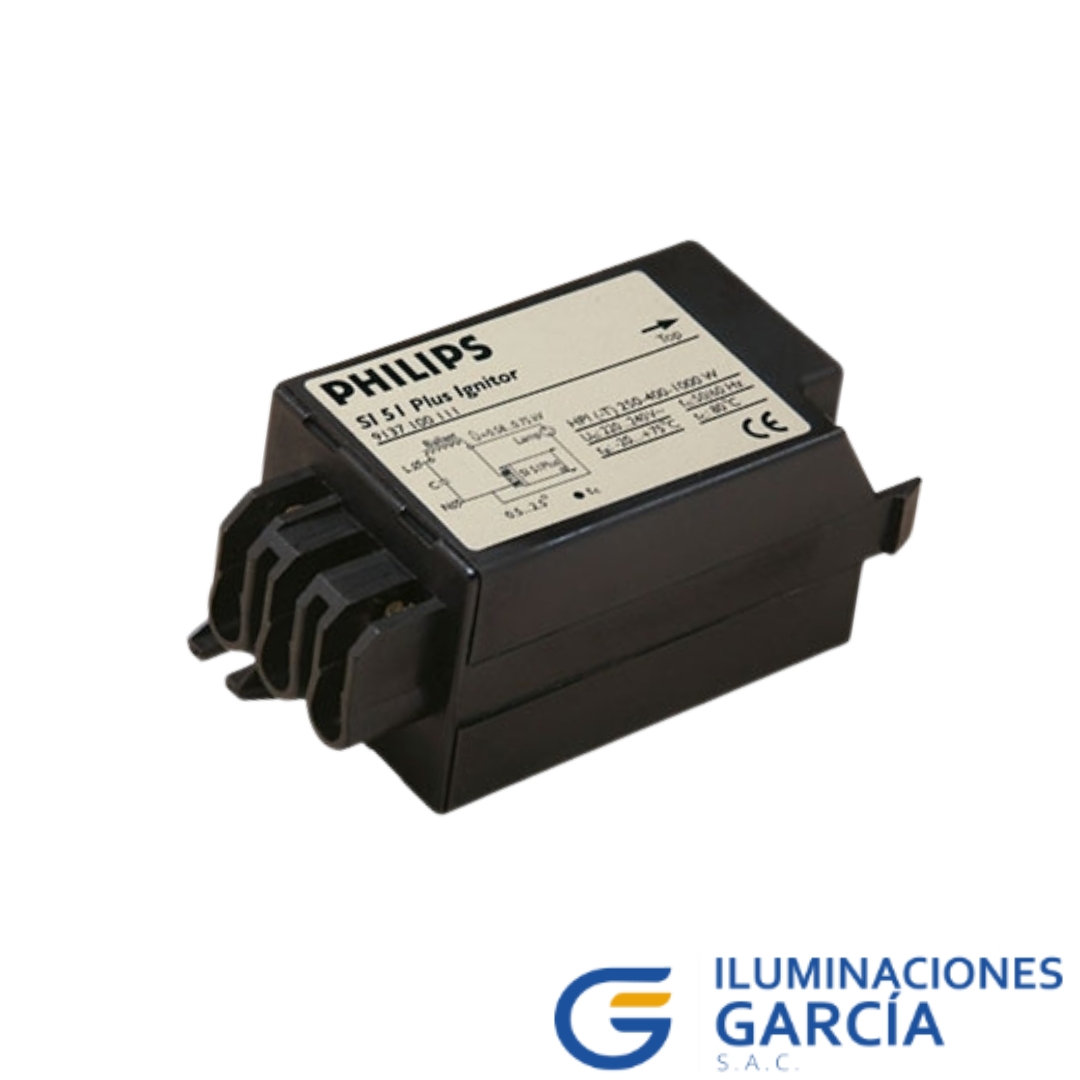 ILUMINACIONES-GARCIA-SAC.-22.jpg IGNITOR SN 51 PLUS HPI(-T) 250- 400W - PHILIPS - Imagen 1