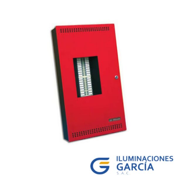 PANEL CONVENCIONAL DE 12 ZONAS FA-301-12LDR - MIRCOM