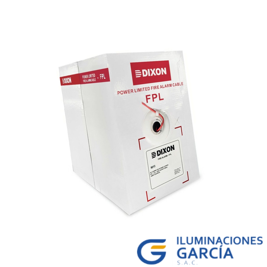 ILUMINACIONES-GARCIA-SAC.-66.jpg CABLE CONTRA INCENDIO FPL 2×18 AWG LSZH – DIXON - Imagen 1